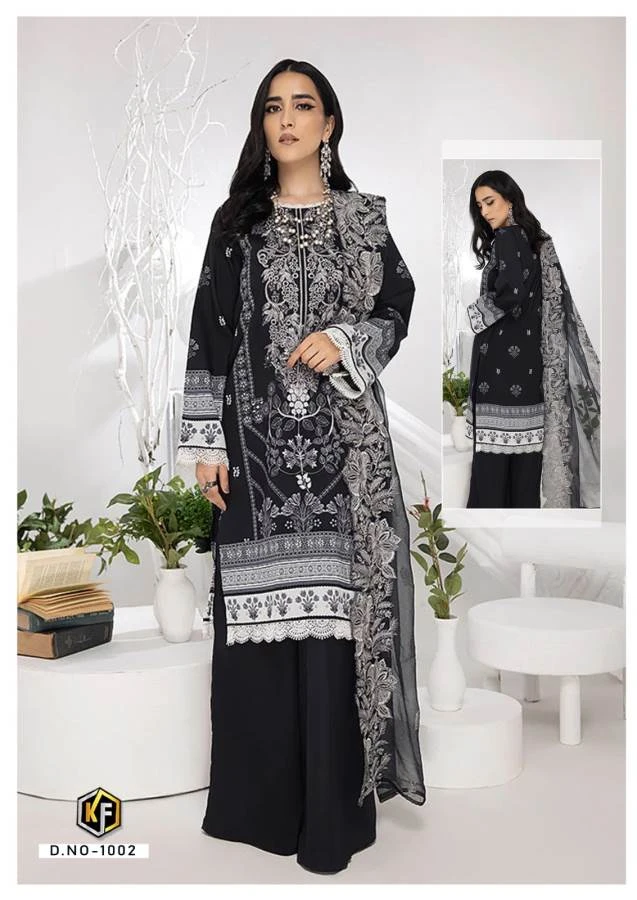 Keval Roha Black and White Vol 1 Cotton Wholesale Pakistani Readymade Salwar Suit Catalog — Wholesale Salwar Suits, Keval Fab wholesale from Surat - Gallery Image 11